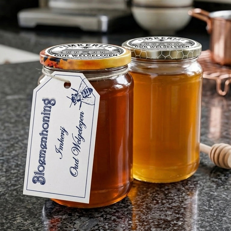 375 ml Westlandse Puur Natuur Honing (productie seizoen 2026 – vanaf mei verkrijgbaar)